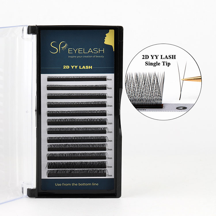 SP Eyelash Edertasun naturala altxatzen du Super Silk Lash bildumarekin